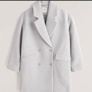 Abercrombie Double breasted wools blend coat